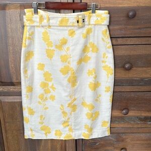 Ann Taylor Pencil Skirt With Belt